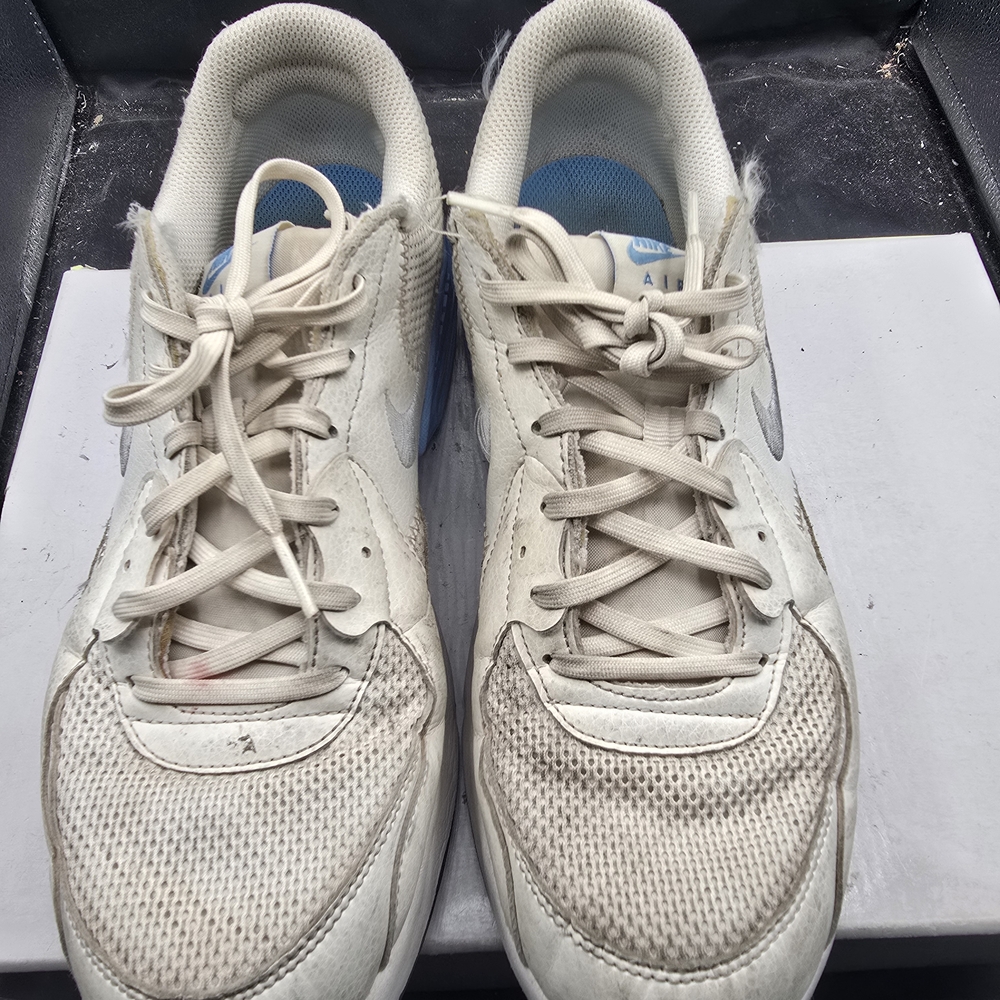Nike White and‎ Blue Athletic Shoes
